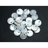 10pc - Perles Breloques Pendentifs Nacre Blanche Ronds 11mm 4558550037138 10pc - Perles Breloques Pendentifs Nacre Blanche Ronds 11mm 4558550037138