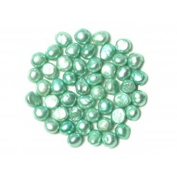 10pc - Perles de Culture 8-9mm Vert Turquoise 4558550038524