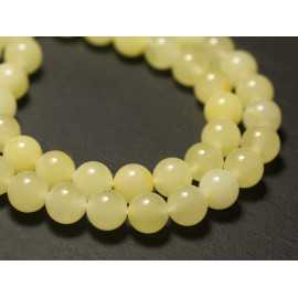 Boucles oreilles argent 925 et Pierre Ambre naturelle baltique boules 8mm orange cognac