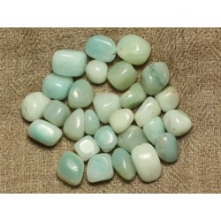 10pc - Perles de Pierre - Amazonite Nuggets 7-12mm   4558550020703