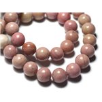 20pc - Perles de Pierre - Rhodonite Boules 4mm - 4558550037404