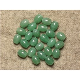 5pc - Perles Pierre - Aventurine Verte Olives Riz 10x8mm - 4558550033963