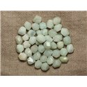5pc - Perles de Pierre - Amazonite Facettée Nuggets 8mm