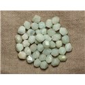 5pc - Perles de Pierre - Amazonite Nuggets Facettés 10x8mm - 4558550033857