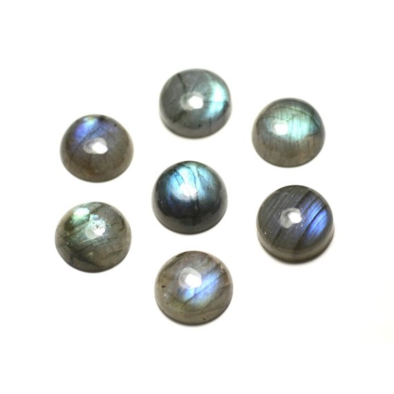 1pc - Cabochon Pierre - Labradorite Rond 15mm - 8741140020030