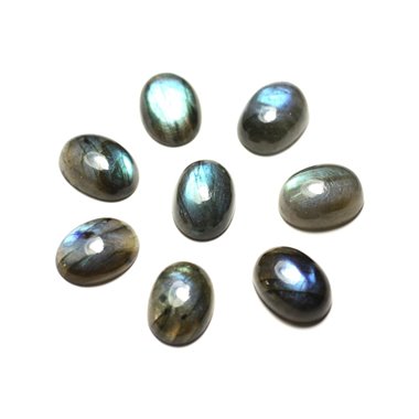 1pc - Cabochon de Pierre - Labradorite Ovale 18x13mm - 8741140020047 