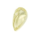 N8 - Cabochon Pierre - Topaze Jaune Facettée Goutte 18x10mm - 8741140019027 