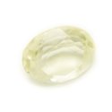 N23 - Cabochon Pierre - Topaze Jaune Facettée Ovale 13x11mm - 8741140019225 