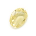 N24 - Cabochon Pierre - Topaze Jaune Facettée Ovale 14x11mm - 8741140019232 