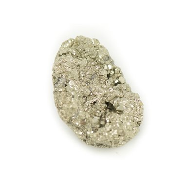 N3 - Cabochon de Pierre - Pyrite dorée brut 31x19mm - 8741140018334 