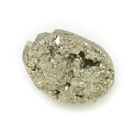 N5 - Cabochon in pietra - Pirite dorata grezza 26x19mm - 8741140018358 