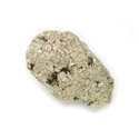 N6 - Cabochon de Pierre - Pyrite dorée brut 29x17mm - 8741140018365 