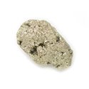 N6 - Cabochon de Pierre - Pyrite dorée brut 29x17mm - 8741140018365 