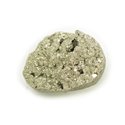 N8 - Cabochon de Pierre - Pyrite dorée brut 25x18mm - 8741140018389 