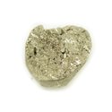 N13 - Cabochon de Pierre - Pyrite dorée brut 22x20mm - 8741140018433 