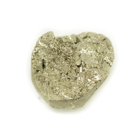 N13 - Cabochon de Pierre - Pyrite dorée brut 22x20mm - 8741140018433 