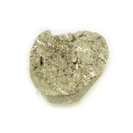 N13 - Cabochon in pietra - Pirite dorata grezza 22x20mm - 8741140018433 