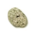 N14 - Cabochon de Pierre - Pyrite dorée brut 23x16mm - 8741140018440 