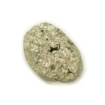 N14 - Cabochon de Pierre - Pyrite dorée brut 23x16mm - 8741140018440 