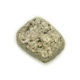 N15 - Cabochon de Pierre - Roher goldener Pyrit 20x16mm - 8741140018457 