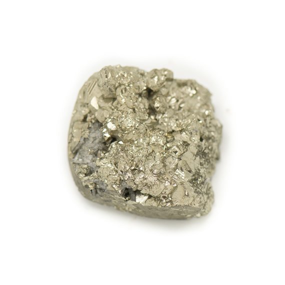 N16 - Cabochon de Pierre - Pyrite dorée brut 22x18mm - 8741140018464 