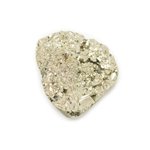 N22 - Cabochon de Pierre - Pyrite dorée brut 23x21mm - 8741140018525 