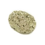 N23 - Cabochon de Pierre - Pyrite dorée brut 23x17mm - 8741140018532 