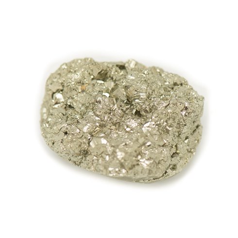 N25 - Cabochon de Pierre - Pyrite dorée brut 22x19mm - 8741140018556 