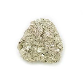 N29 - Cabochon de Pierre - Roher goldener Pyrit 19x18mm - 8741140018594 