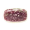 N2 - Cabochon Pierre - Lépidolite violet rose Rectangle 31x18mm - 8741140017924 