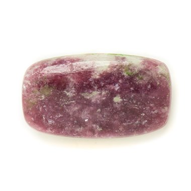 N2 - Cabochon Pierre - Lépidolite violet rose Rectangle 31x18mm - 8741140017924 