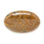 N3 - Cabochon Pierre - Oeil de Fer Tigre Ovale 36x23mm - 8741140018181 