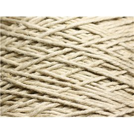 5 meters - Hemp Twine Cord 1.5mm Ecru - 4558550083821 