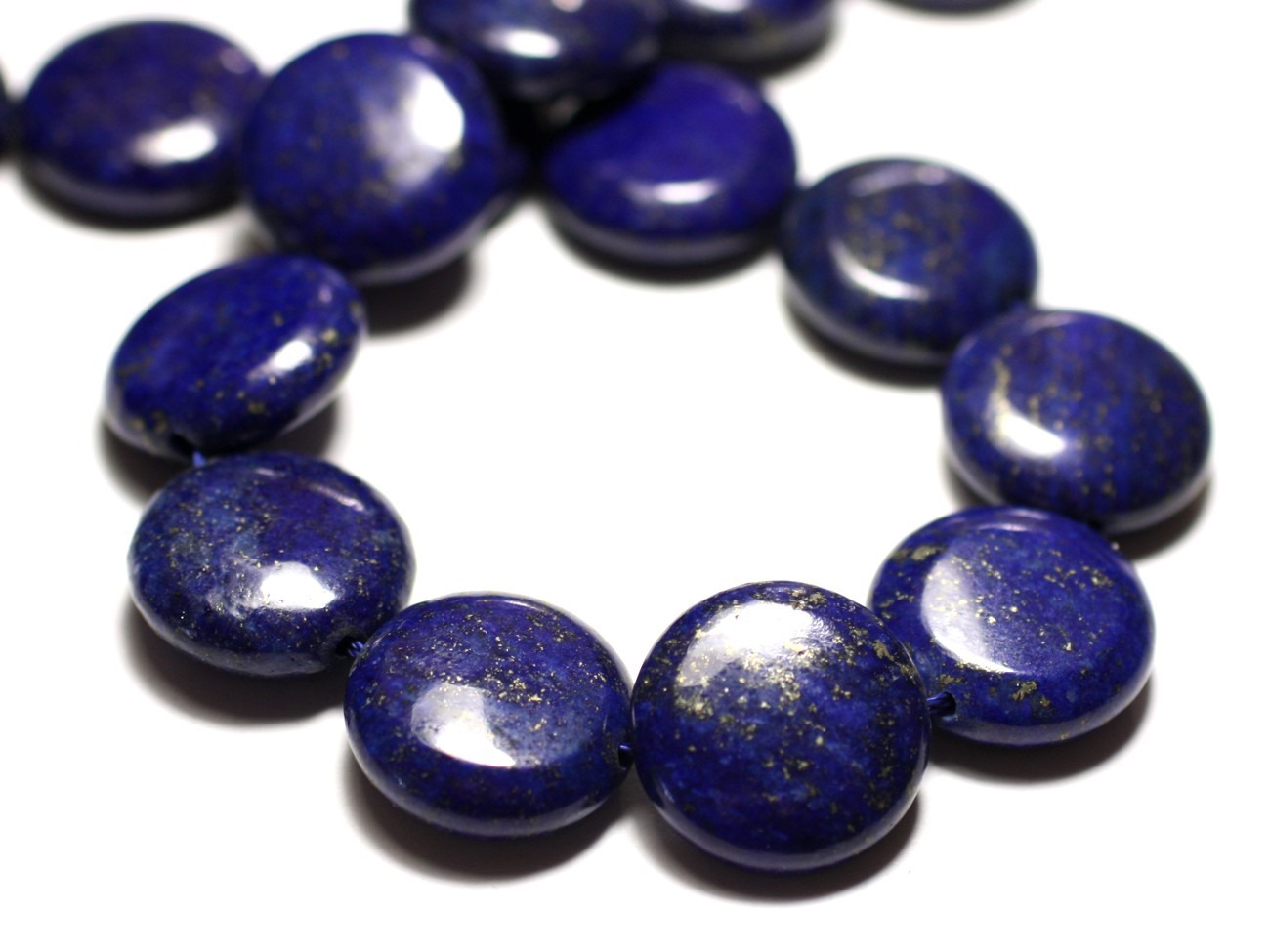 1pc - Perle de Pierre - Lapis Lazuli Palet 20mm - 4558550035721 