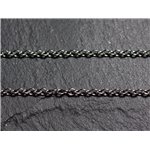 100 mètres - Chaîne Mailles Acier inoxydable 316L - Ovales 2.4x2x0.5mm - 4558550088505 100 mètres - Chaîne Mailles Acier inoxydable 316L - Ovales 2.4x2x0.5mm - 4558550088505