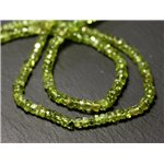20pc - Perles de Pierre - Péridot Rondelles Heishi 3-5mm - 8741140012059 20pc - Perles de Pierre - Péridot Rondelles Heishi 3-5mm - 8741140012059