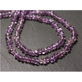 20Stk - Steinperlen - Amethyst Boulier Unterlegscheiben 4-6mm - 8741140012103 