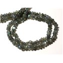 10pc - Perles de Pierre - Labradorite Rondelles Boulier 4-5mm - 8741140012141