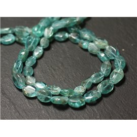 10pc - Stone Beads - Apatite Olives 7-9mm - 8741140011618 