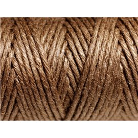 Spool 20 meters - Hemp Cord 1.5mm Brown Brown - 8741140011038 