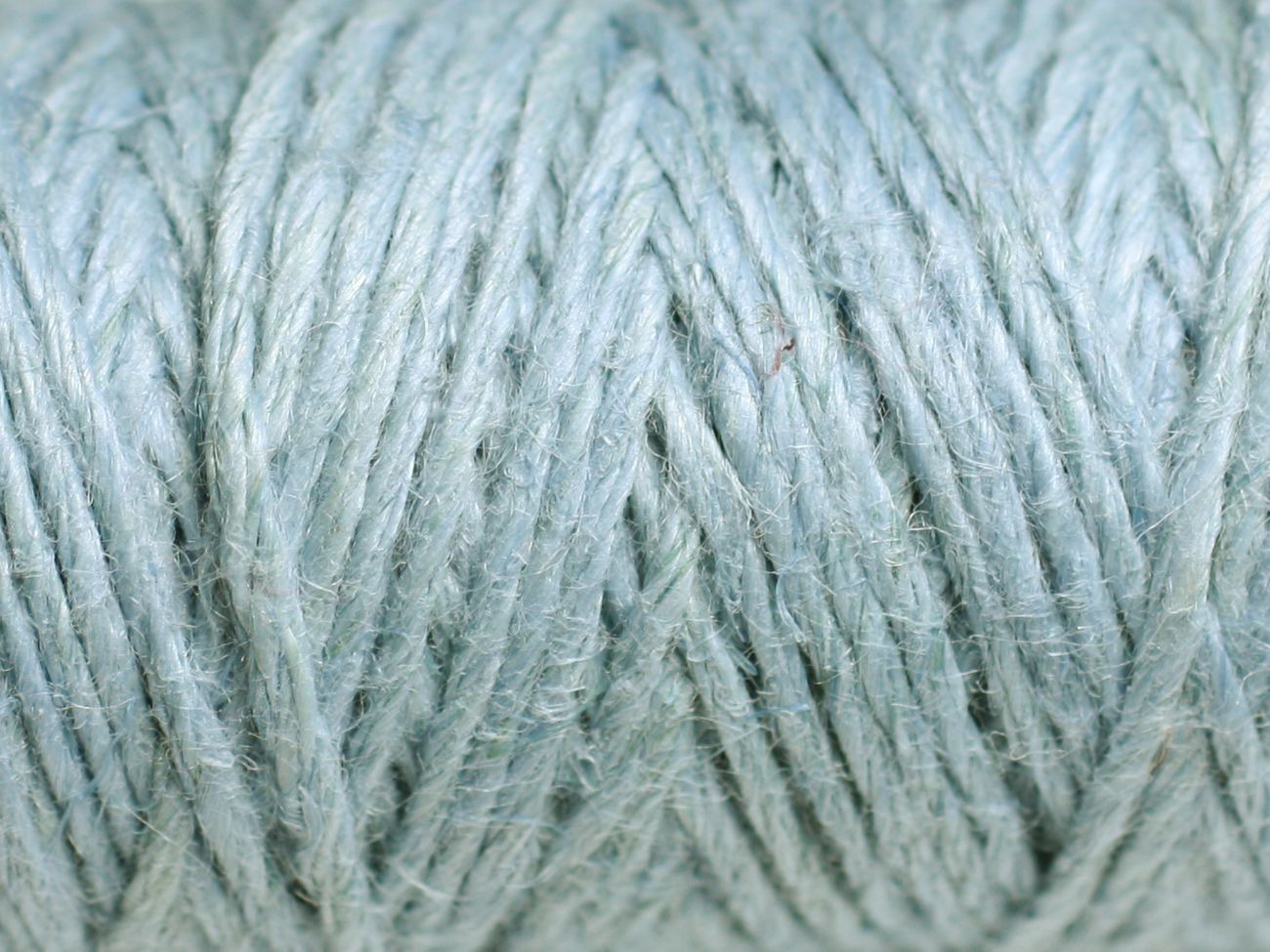 Bobine 20 mètres - Cordon Ficelle Chanvre 1.5mm Bleu Gris Pastel - 8741140011052 