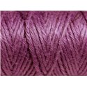 Bobine 20 mètres - Cordon Ficelle Chanvre 1.5mm Violet - 8741140011069 