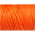 Bobine 20 mètres - Cordon Ficelle Chanvre 1.5mm Orange - 8741140011137 