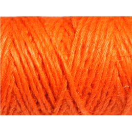 Carrete 20 metros - Cordón Cuerda Cáñamo 1.5mm Naranja - 8741140011137 