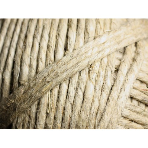 Corde chanvre naturel - corde, bobine et ficelle au mètre