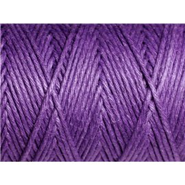 Bobine 90 mètres - Cordon Ficelle Chanvre 1.2mm Violet - 8741140010970 