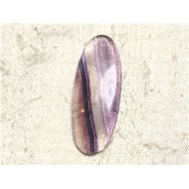 Cabochon in pietra - ovale fluorite 47 x 19 mm N7 - 4558550079985 
