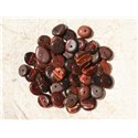 10pc - Perles de Pierre - Oeil de Taureau Chips Palets Rondelles 8-13mm - 4558550017659