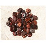 10pc - Perles de Pierre - Oeil de Taureau Chips Palets Rondelles 8-13mm - 4558550017659