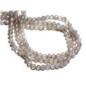 20pc - Perles de Pierre - Agate grise Boules facettées 4mm -  8741140000223 